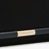 202 clutch bag in black leather 202 clutch bag in black leather