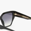 Acetate sunglasses in black