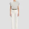 Alina jean in washed white Alina jean in washed white