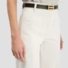 Alina jean in washed white Alina jean in washed white