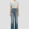 Alina jean in worn blue wash Alina jean in worn blue wash