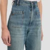 Alina stretch jean in worn blue wash Alina stretch jean in worn blue wash