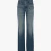 Alina stretch jean in worn blue wash Alina stretch jean in worn blue wash