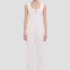 Alina trouser in ivory Alina trouser in ivory