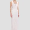 Alina trouser in ivory Alina trouser in ivory