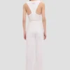 Alina trouser in ivory Alina trouser in ivory