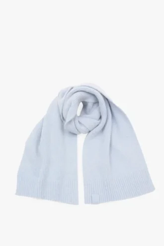 Alpaca scarf in glacial blue Alpaca scarf in glacial blue