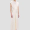 Aria midi dress in ivory Aria midi dress in ivory