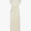 Aria midi dress in ivory Aria midi dress in ivory