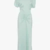 Bela midi dress in aquamarine Bela midi dress in aquamarine