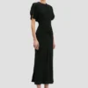 Bela midi dress in black Bela midi dress in black
