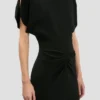 Bela midi dress in black Bela midi dress in black