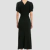 Bela midi dress in black Bela midi dress in black