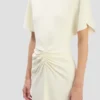 Bela midi dress in bright ivory Bela midi dress in bright ivory