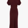 Bela midi dress in burgundy Bela midi dress in burgundy