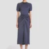 Bela midi dress in eclipse Bela midi dress in eclipse