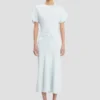 Bela midi dress in glacial blue Bela midi dress in glacial blue