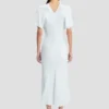 Bela midi dress in glacial blue Bela midi dress in glacial blue