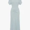 Bela midi dress in glacial blue Bela midi dress in glacial blue