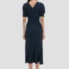 Bela midi dress in navy Bela midi dress in navy