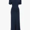 Bela midi dress in navy Bela midi dress in navy
