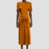 Bela midi skirt in bronze Bela midi skirt in bronze
