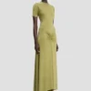 Blaire midi dress in greenfinch Blaire midi dress in greenfinch