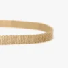 Brass micro dorian belt in light gold Brass micro dorian belt in light gold