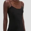 Cami midi dress in black Cami midi dress in black