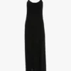 Cami midi dress in black Cami midi dress in black