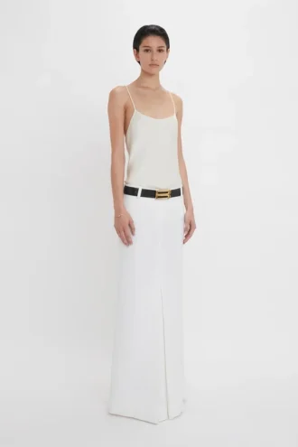 Cami top in ivory