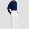 Cargo trouser in white Cargo trouser in white