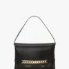 Chain pouch bag in black leather Chain pouch bag in black leather