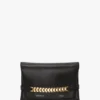 Chain pouch bag in black leather Chain pouch bag in black leather
