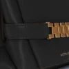 Chain pouch bag in black leather Chain pouch bag in black leather