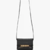 Chain pouch bag mini in black leather Chain pouch bag mini in black leather