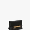 Chain pouch bag mini in black leather Chain pouch bag mini in black leather