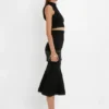 Chain pouch bag mini in black leather Chain pouch bag mini in black leather