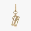 Charm keyring in gold Charm keyring in gold