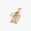 Charm keyring in gold Charm keyring in gold