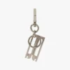Charm keyring in silver Charm keyring in silver
