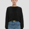 Constance sweatshirt in black Constance sweatshirt in black