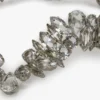 Crystal choker in silver Crystal choker in silver