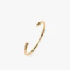 Cufflink bracelet in light gold Cufflink bracelet in light gold