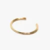Cufflink bracelet in light gold Cufflink bracelet in light gold