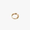 Cufflink ring in light gold Cufflink ring in light gold