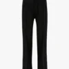Curved leg trouser in black Curved leg trouser in black
