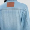 Denim trucker jacket in heritage blue Denim trucker jacket in heritage blue