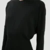 Dolman midi dress in black Dolman midi dress in black