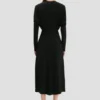 Dolman midi dress in black Dolman midi dress in black